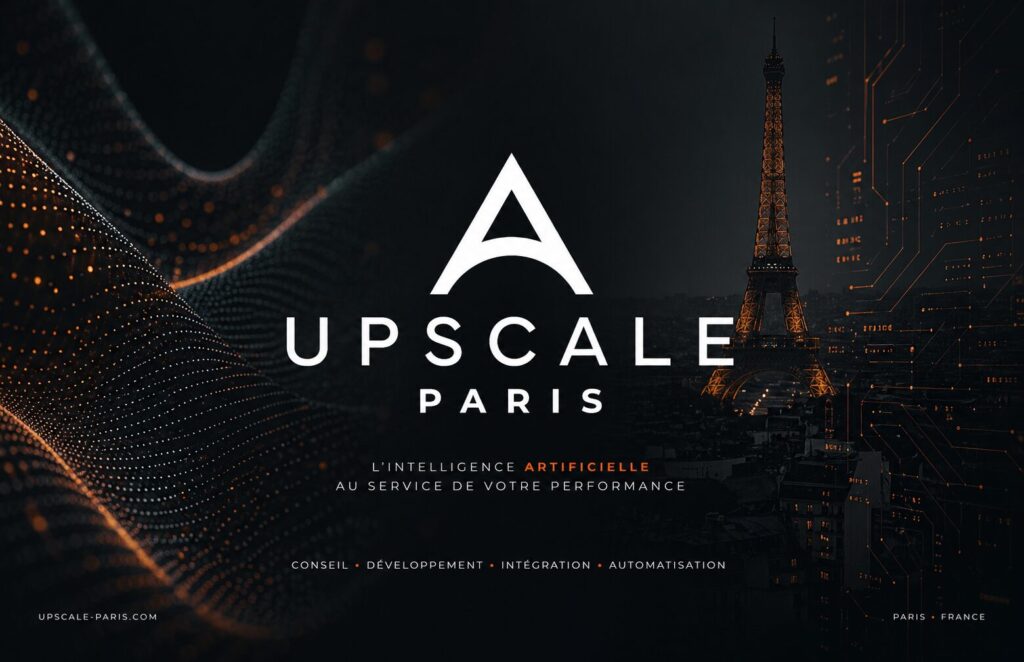 Logo Upscale Paris - agence spécialisée en intelligence artificielle et automatisation IA