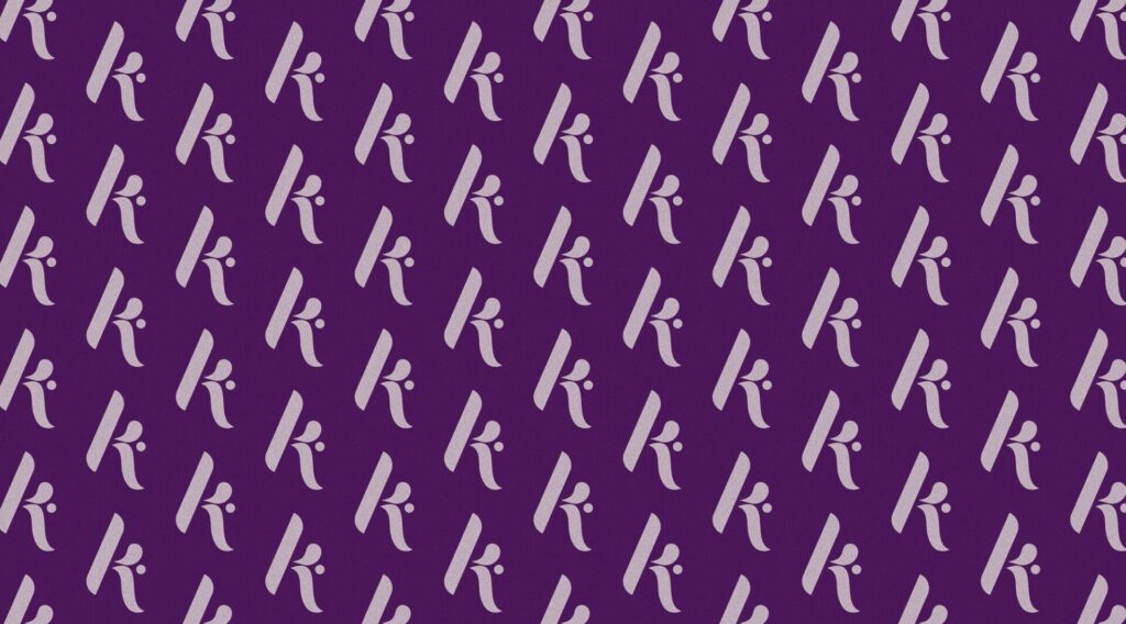 Motif graphique du logo de Katia Sobotka utilisé dans son identité visuelle WordPress